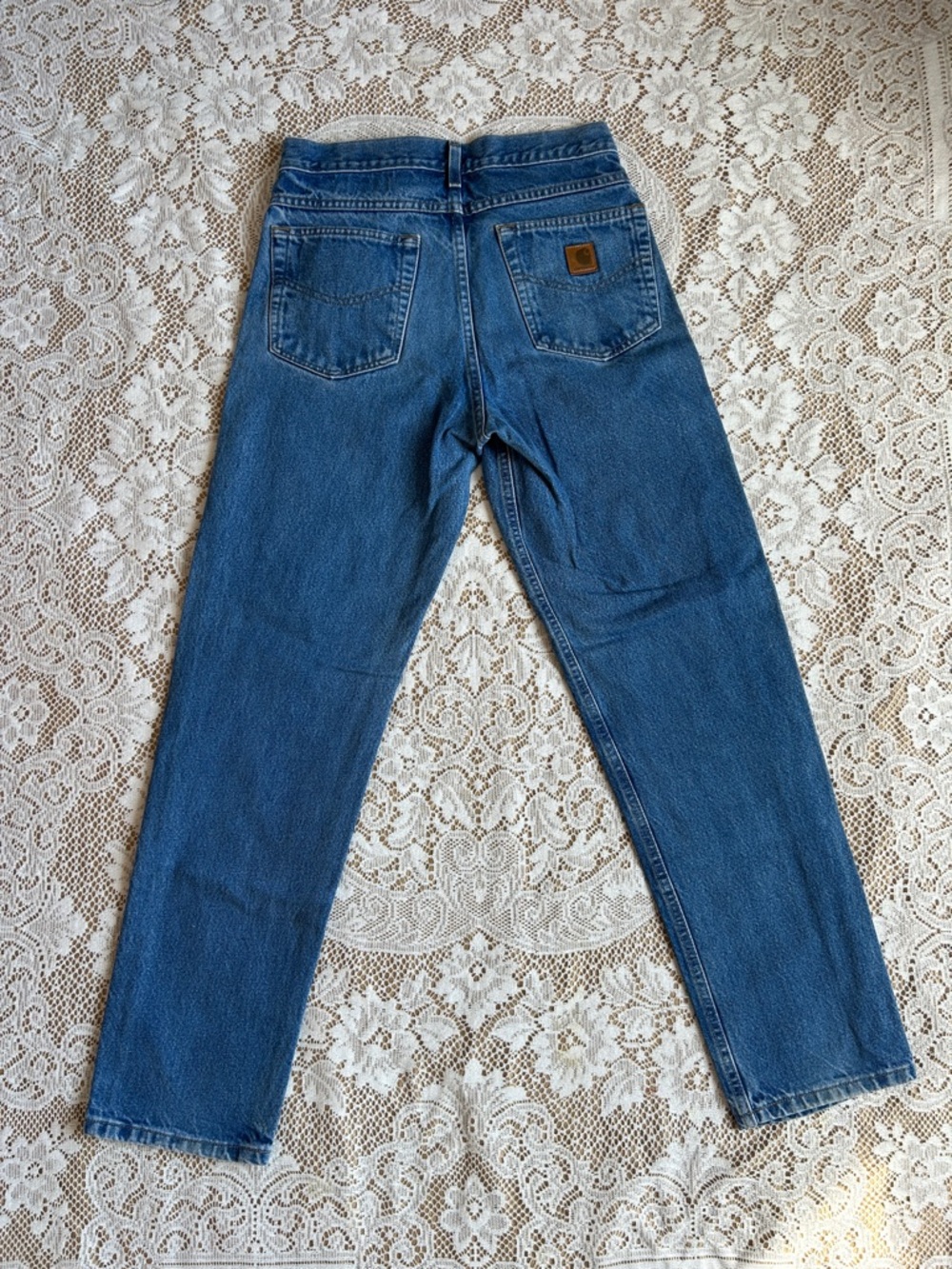 Carhartt Relaxed Fit Straight Leg Jeans, Medium Wash, Size 30x32